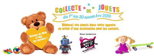 Collecte de jouets