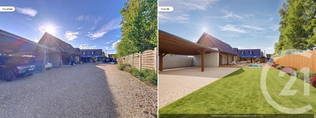 maison à vendre - 6 pièces - 178.61 m2 - LANGON - 41 - CENTRE - Century 21 Sologne Immobilier