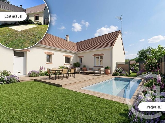maison à vendre - 5 pièces - 138.19 m2 - PRUNIERS EN SOLOGNE - 41 - CENTRE - Century 21 Sologne Immobilier