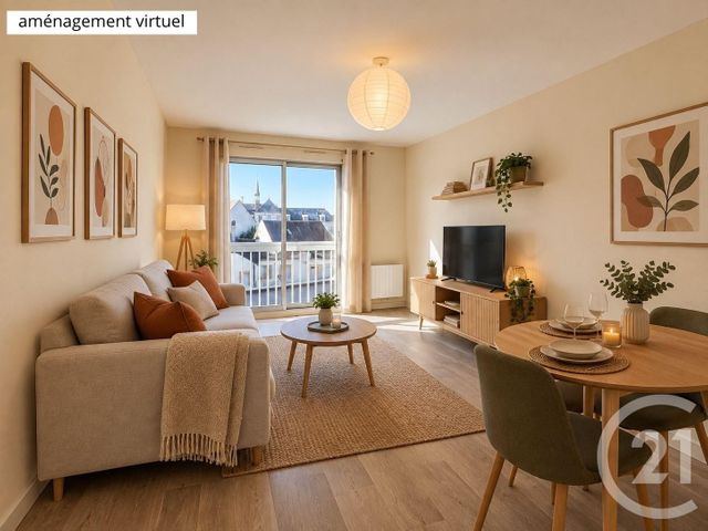 Appartement F2 à louer - 2 pièces - 62.0 m2 - ROMORANTIN LANTHENAY - 41 - CENTRE - Century 21 Sologne Immobilier